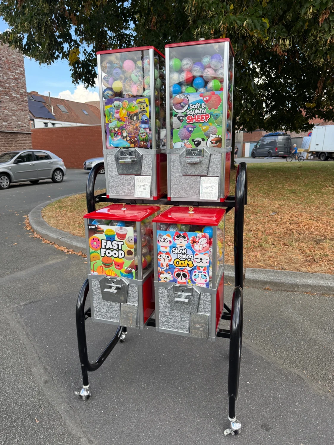 4-vaks capsuleautomaat