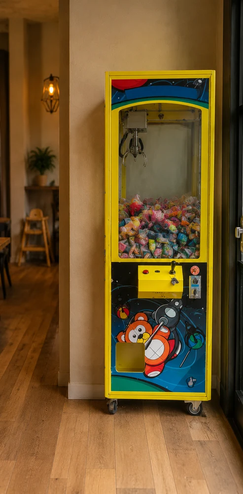 Automaat in frituur of snackbar