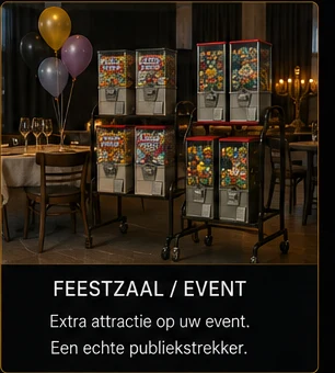 Automaten op feest of event